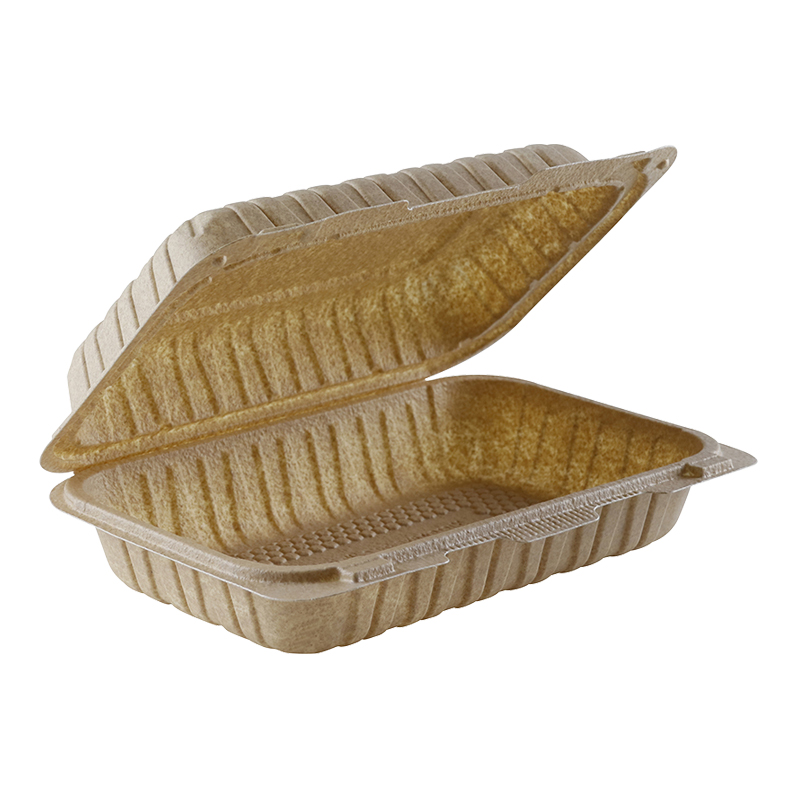 Rectangular Disposable Biodegradable Container 206